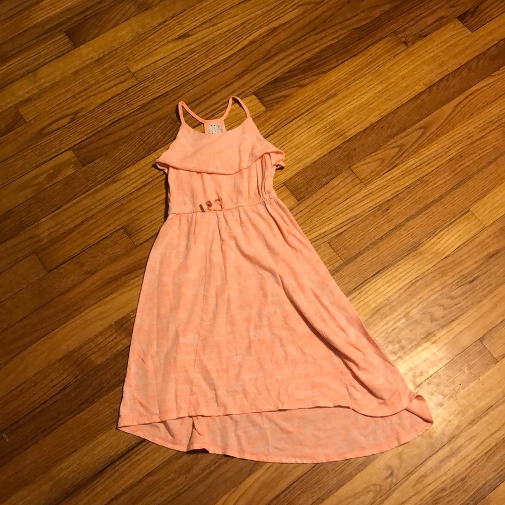 Light orange sun dress